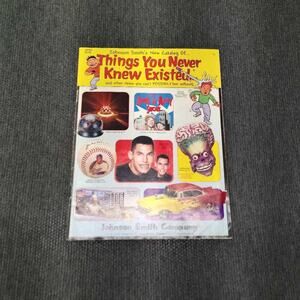 Vintage 1997 Johnson Smith Things You Never Knew Existed Catalog Novelty Gadgets